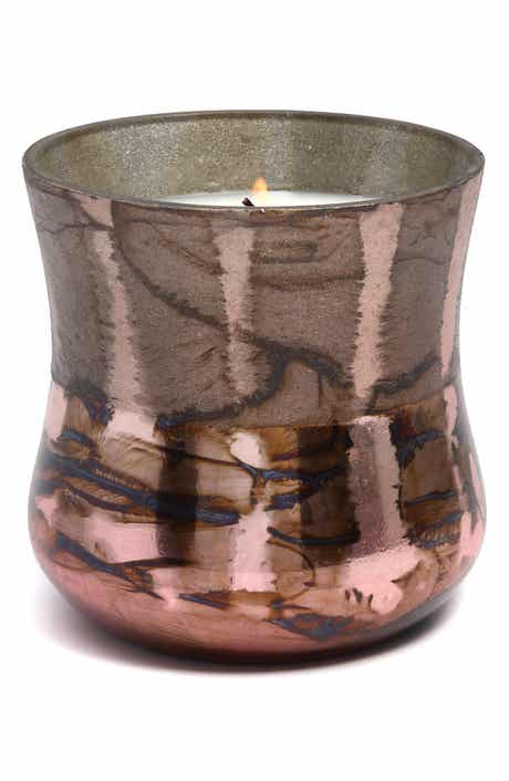 Cypress & Fir Frosted Metallic Candle