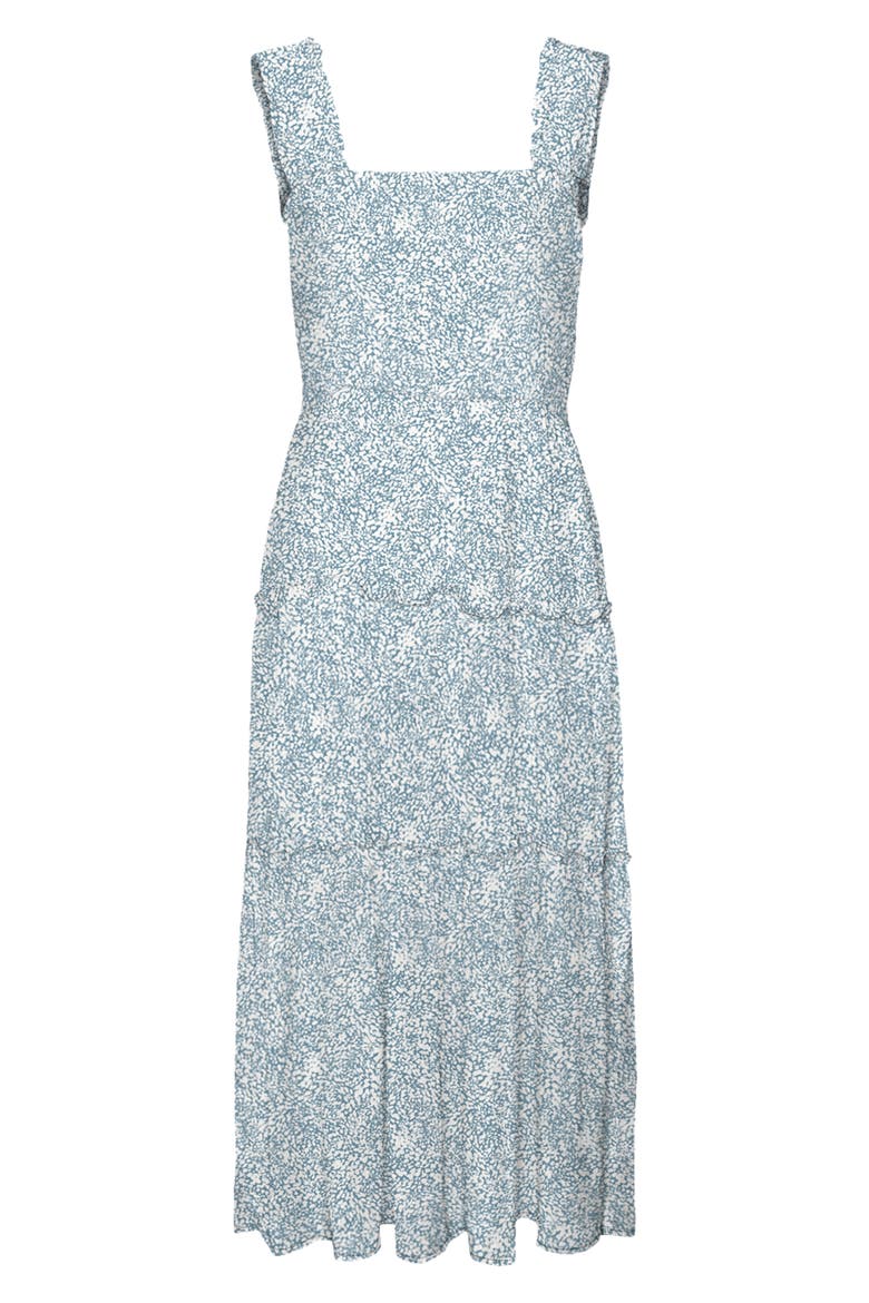 Menny Print Midi Dress, Alternate, color, INFINITY AOP MELIN
