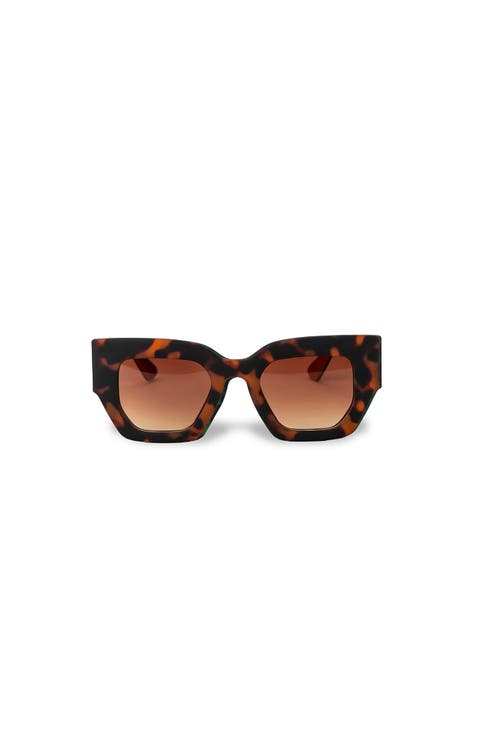 Agnese Fashionable & Lightweight Geometric Shape Sunglasses