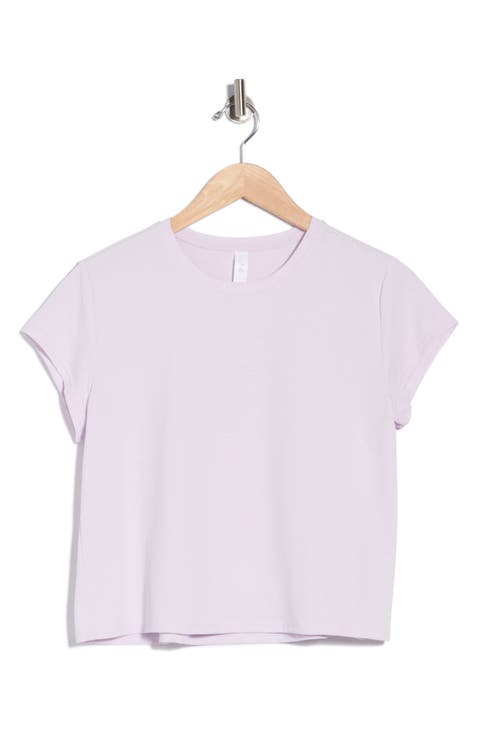 Flow Mesh Pleated T-Shirt