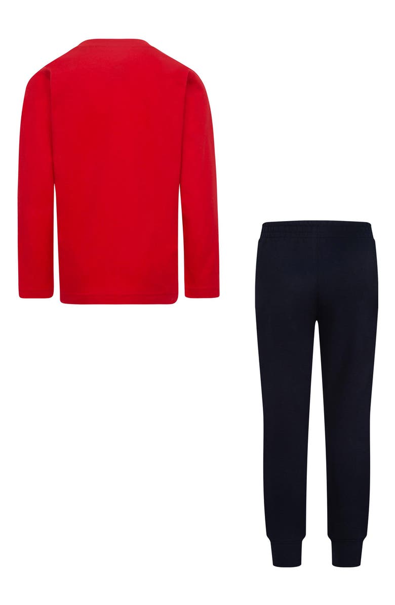 Nike Kids' Futura Block Logo Fleece Set, Alternate, color, Black