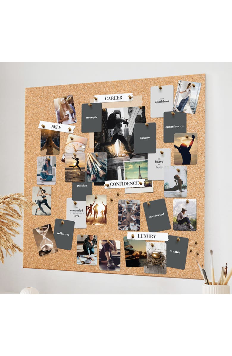 Elevate Complete Vision Board Kit, Life Goals, Guided Manifestation Set, Alternate, color, Multicolored