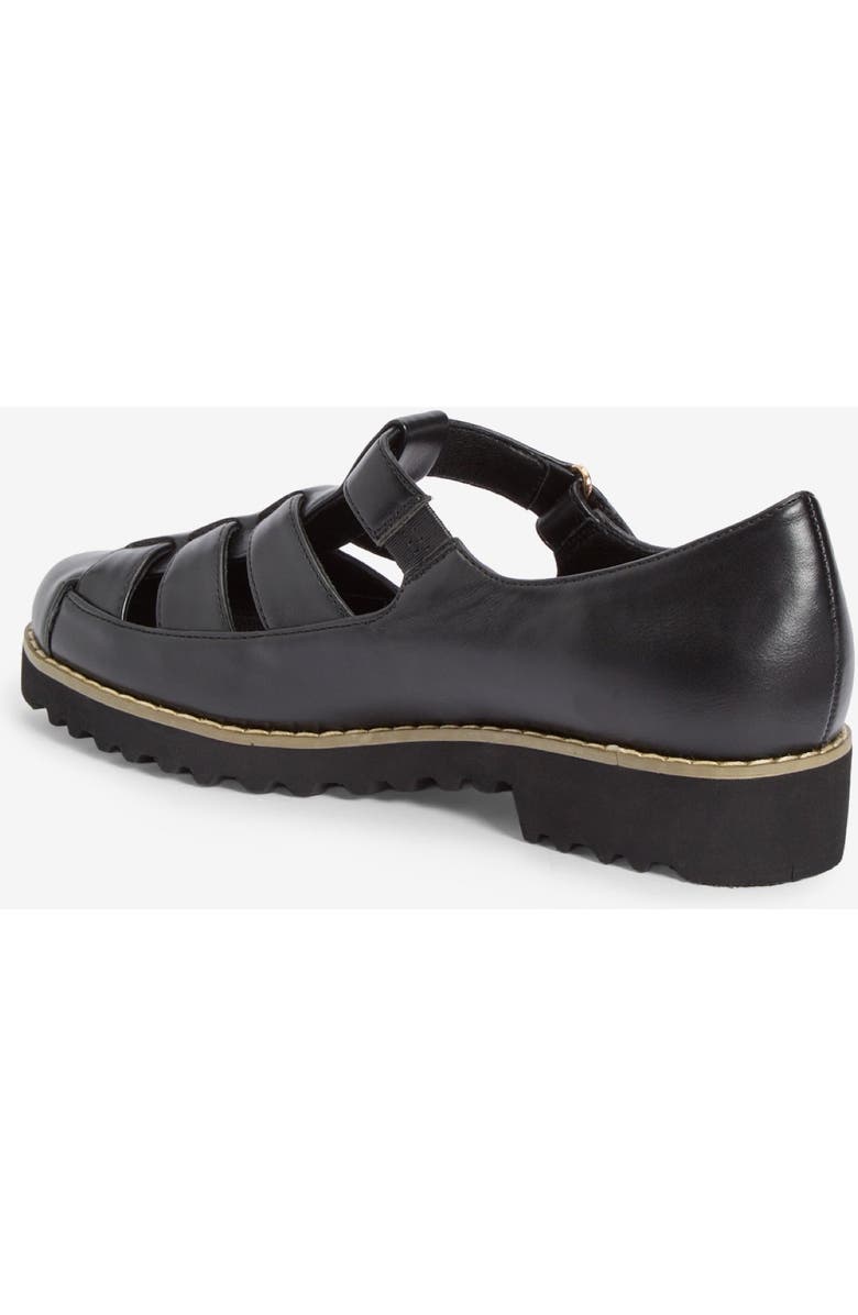 Comfortview The Alva Fisherman Flat, Alternate, color, Black