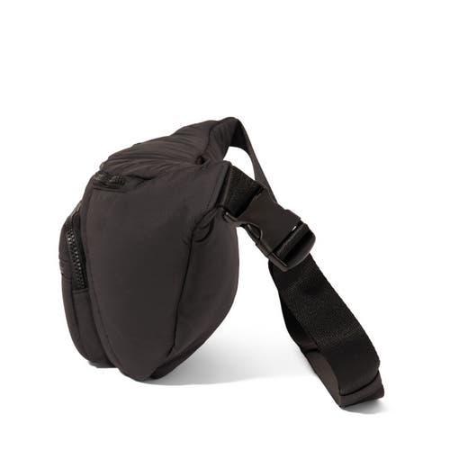 Baggallini Oslo Sling Bag In Black Puff