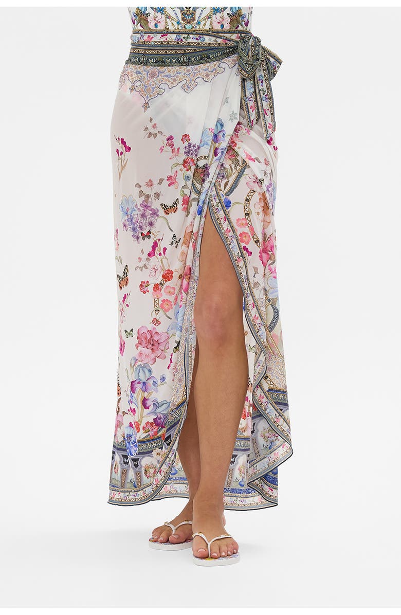 Camilla Long Draped Sarong Monserrate Magic, Alternate, color,