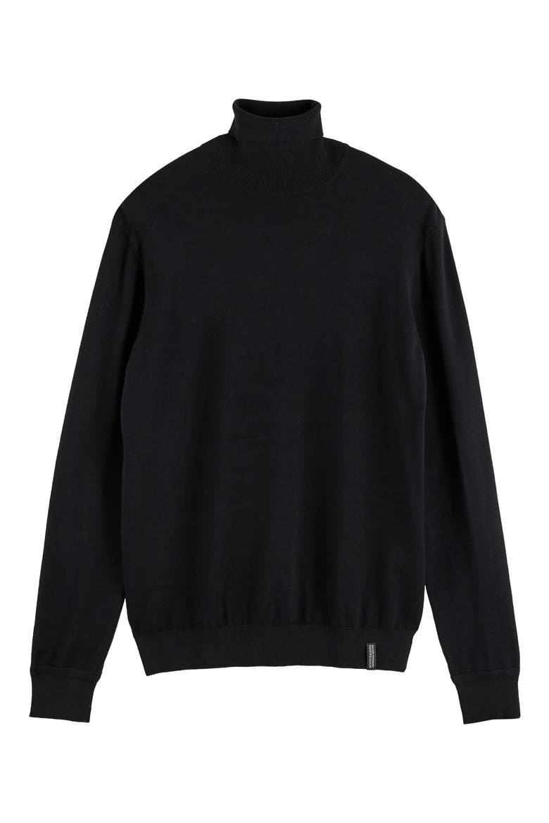 Classic Turtleneck, Main, color, BLACK