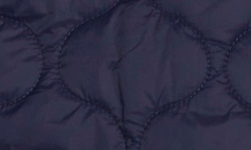 X By Gottex Onion Quilted Jacket In True Navy