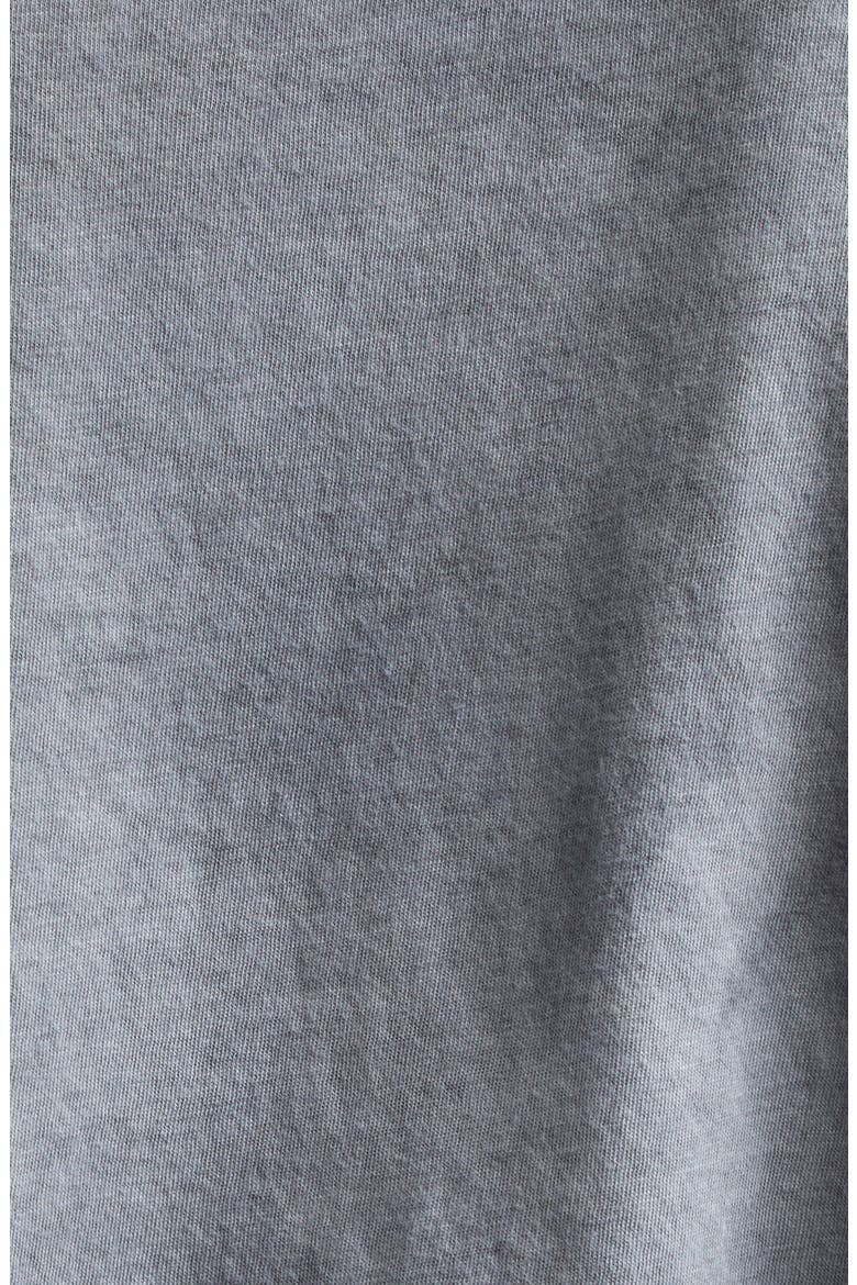 Tight Waist Cotton & Cashmere T-Shirt, Alternate, color, WASHED NAVY BLUE
