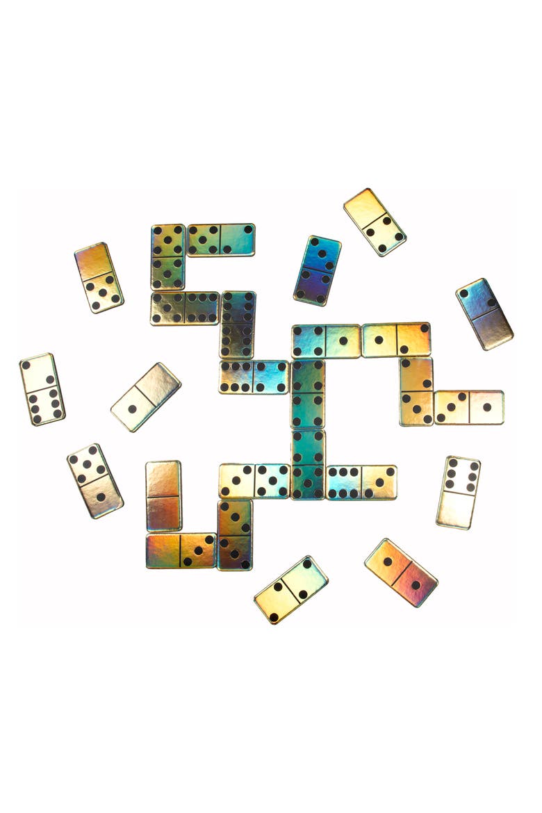 Mini Classic Dominoes, Alternate, color, MULTI