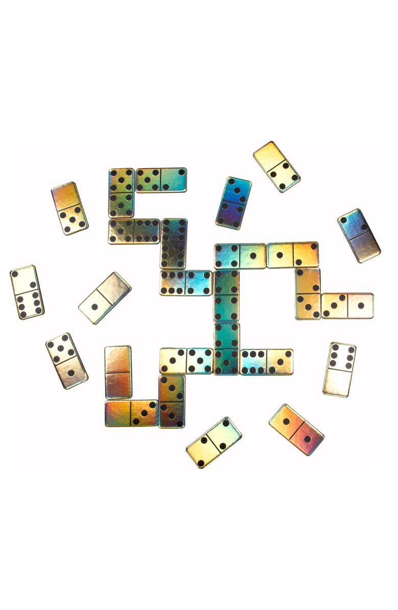 eeBoo Mini Classic Dominoes, Alternate, color, Multi