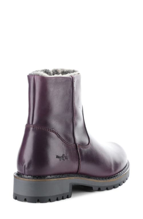 Bos. & Co. Calib Waterproof Bootie In Purple