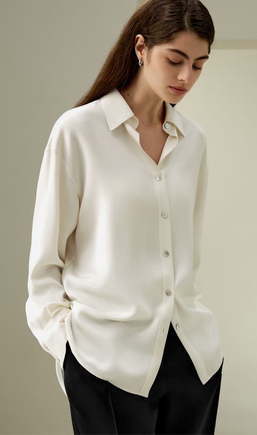 Lilysilk The One Relaxed Fit Silk Shirt