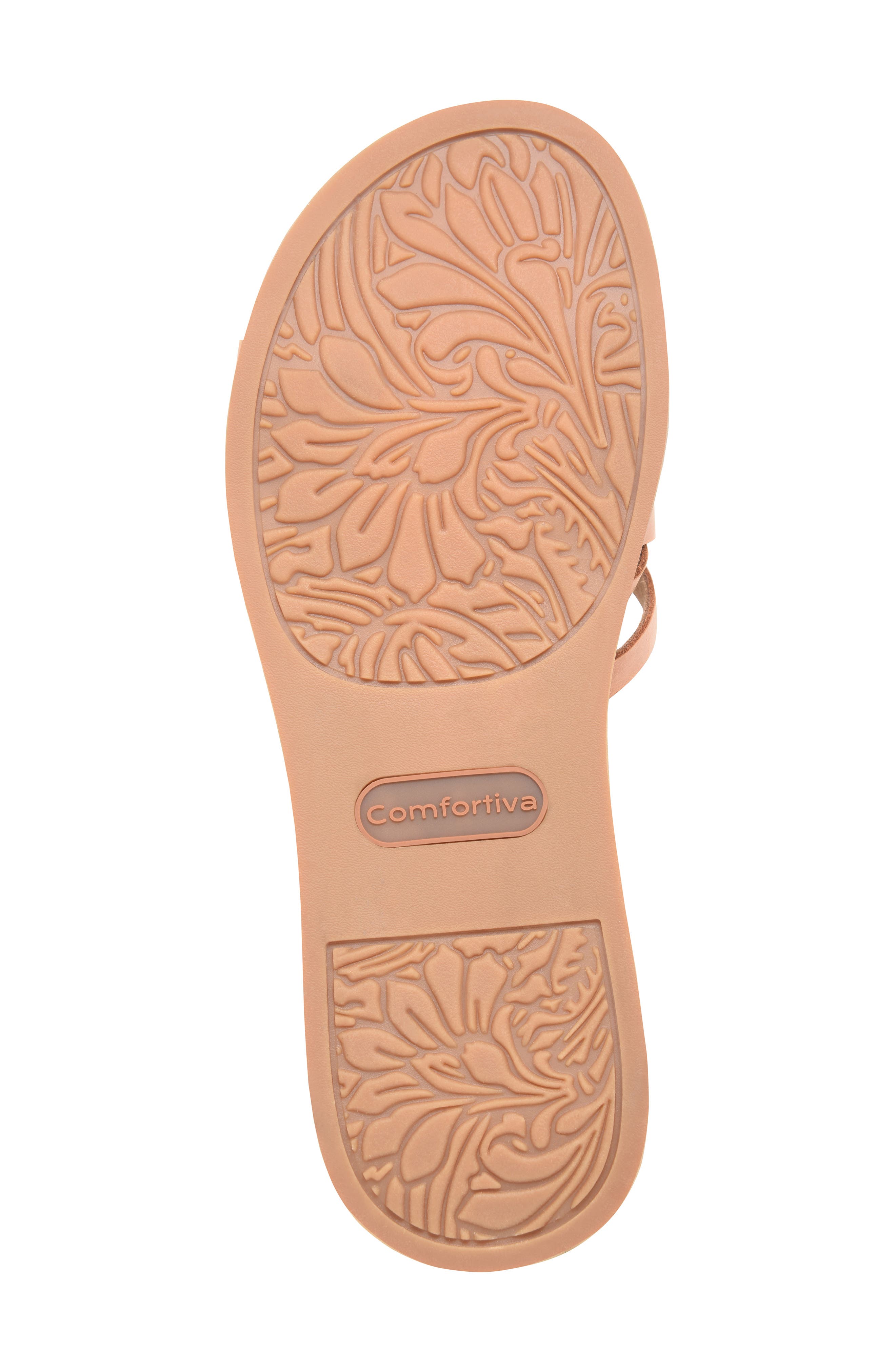 Comfortiva Marina Wedge Sandal, Alternate, color, Luggage