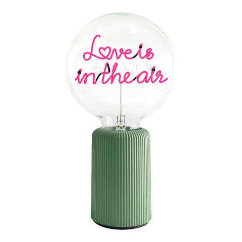 Love Is In The Air Portable Table Lamp