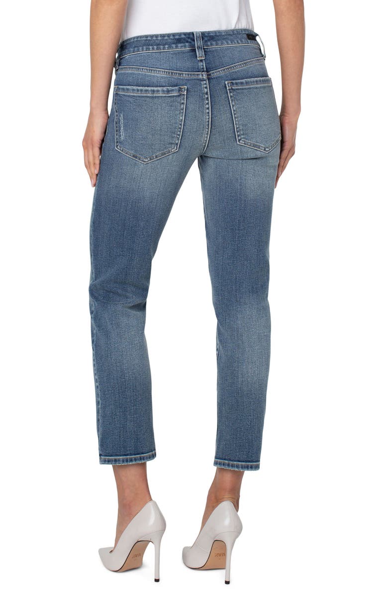 Liverpool Los Angeles High Waist Slim Jeans, Alternate, color, 