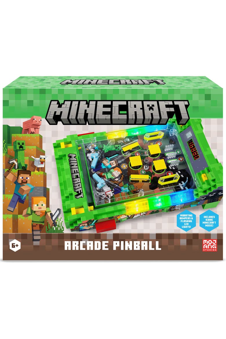 Overworld Minecraft Arcade Pinball, Alternate, color, Multicolored