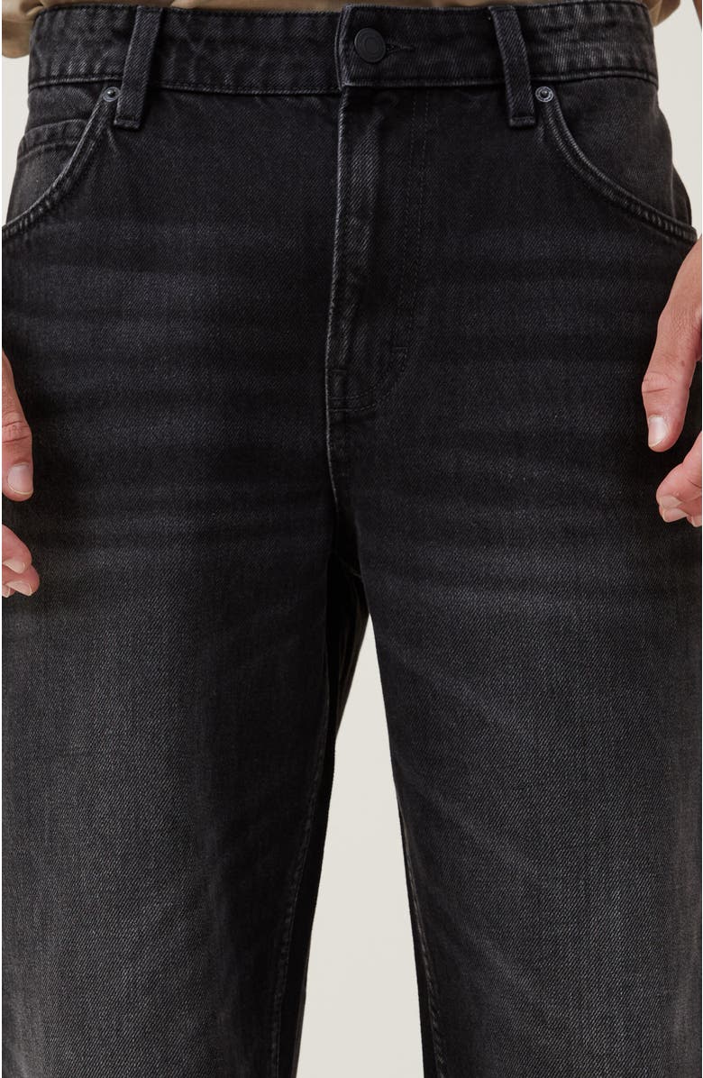 Cotton On Men's Baggy Jean, Alternate, color, Revolve Black