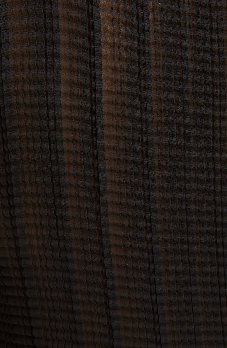 Givenchy Pleated Crinkle Georgette Sleeveless Blouse, Alternate, color, 