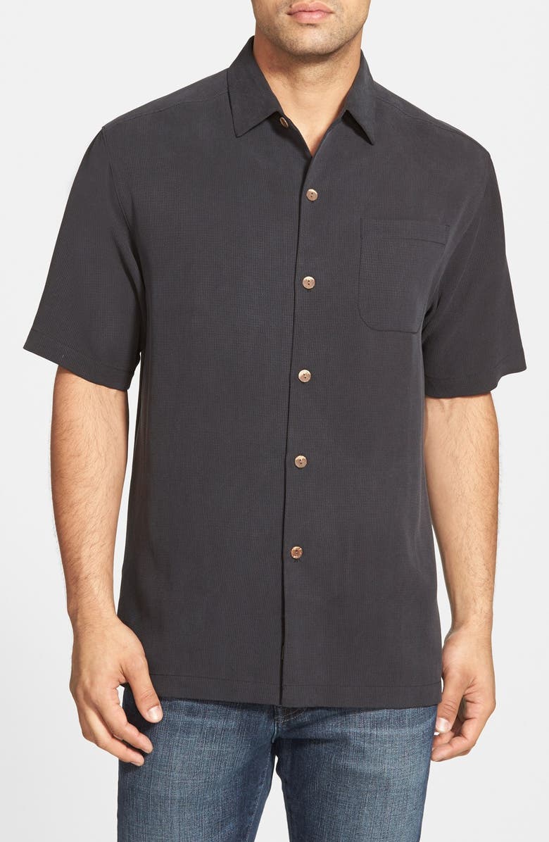 Tommy Bahama 'San Clemente' Original Fit Silk Camp Shirt, Main, color, 