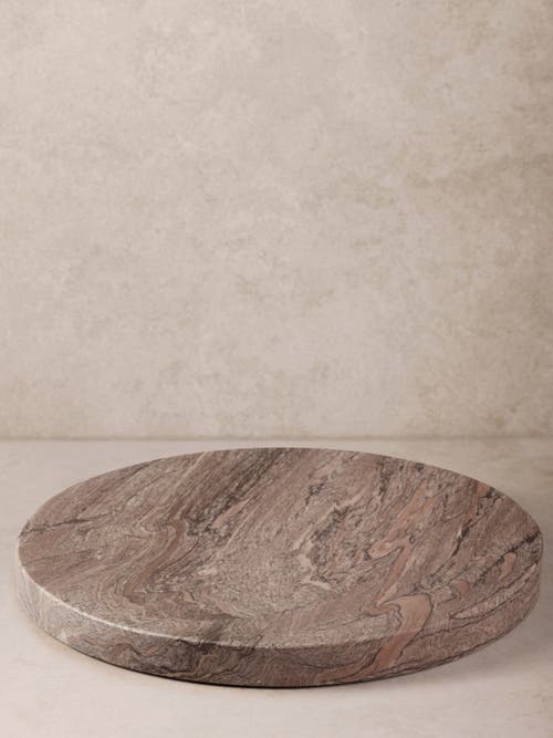 Gauri Kohli Ikoy Onyx Tray In Brown