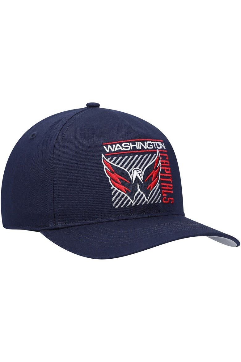 Men's '47 Navy Washington Capitals Reflex Hitch Snapback Hat, Alternate, color, Navy