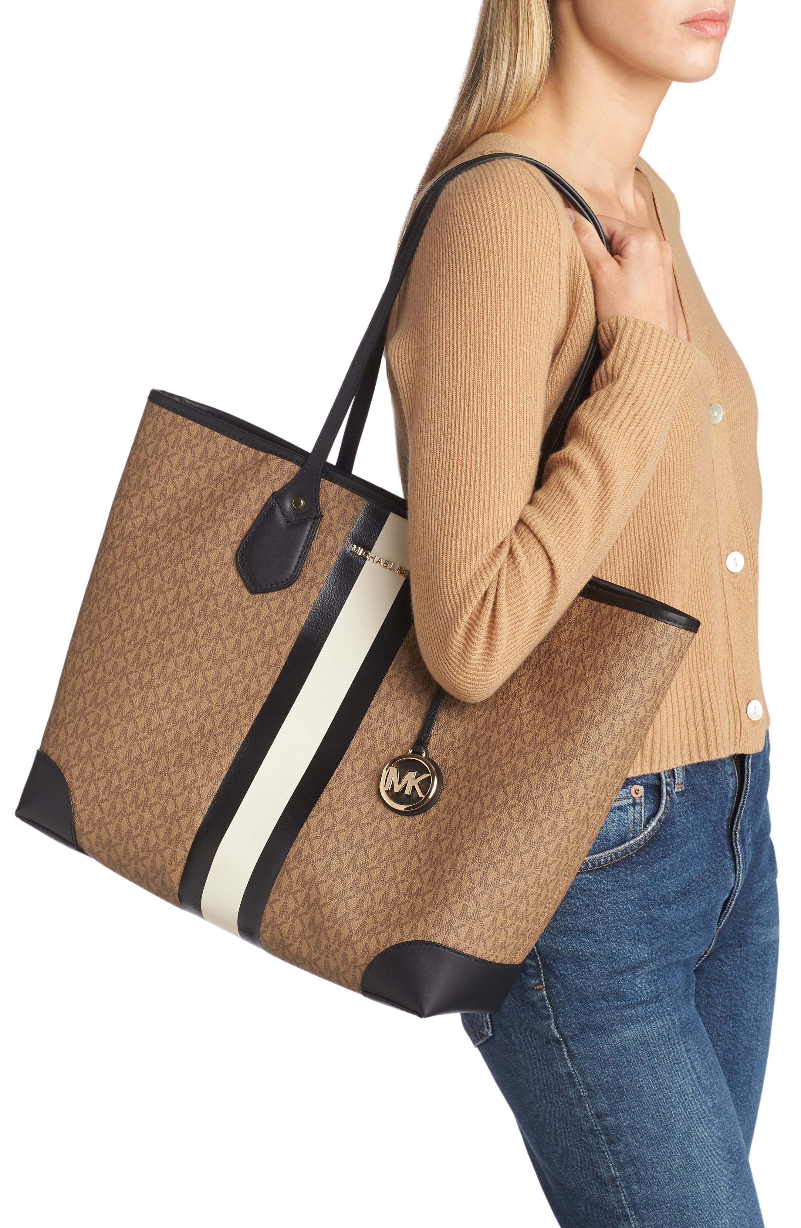 MICHAEL Michael Kors Eva Large Tote Bag, Alternate, color, 