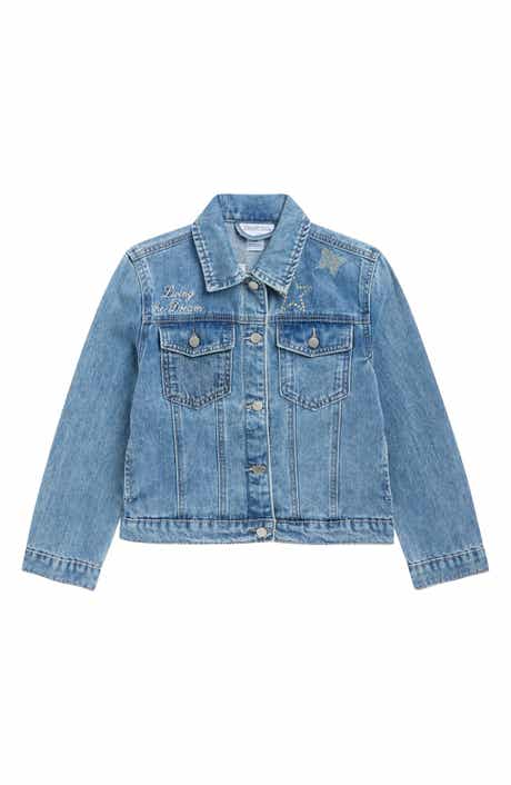 Rare Editions Kids' Embellished Denim Jacket