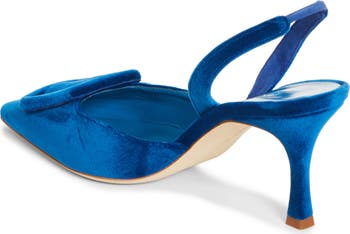 Maysli Buckle Slingback Pointed Toe Pump