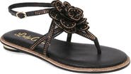 LADY COUTURE Flower Thong Flat Sandal