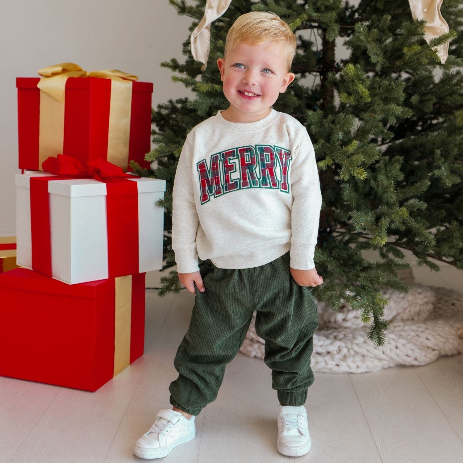 Sweet Wink Forest Corduroy Jogger | Nordstrom