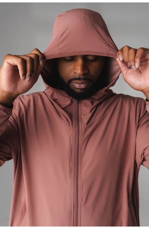 Vitality Prime Windbreaker In Brown