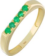 Bony Levy El Mar 18K Gold Gemstone Stackable Ring