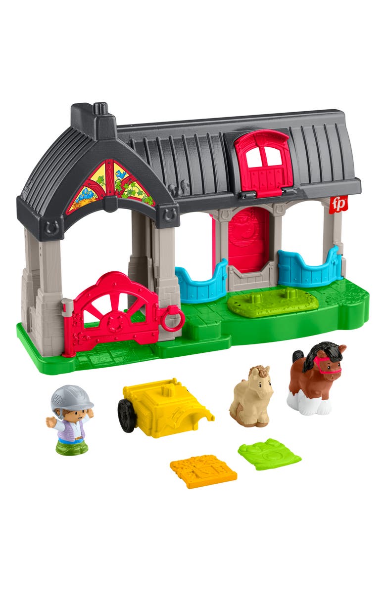Little People <sup>®</sup> Friendly Horses Stable Playset, Alternate, color, Stable