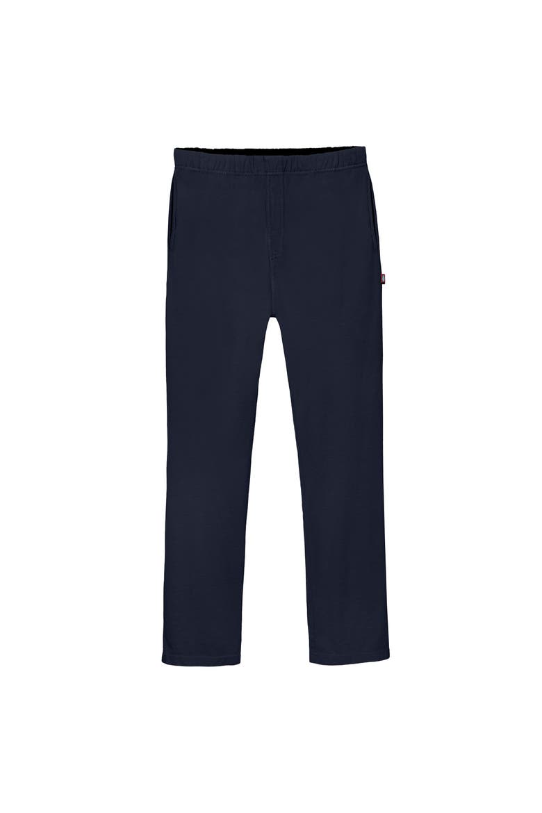 Men's Soft 100% Cotton Athletic Lounge Pocket Pant, Main, color, Dark Navy