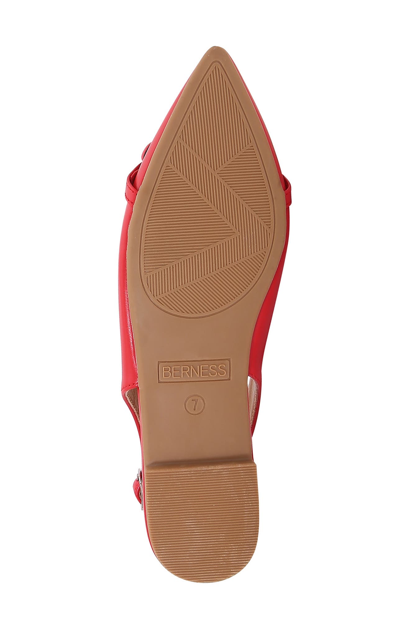 BERNESS Olive 55 Slingback Flat, Alternate, color, 