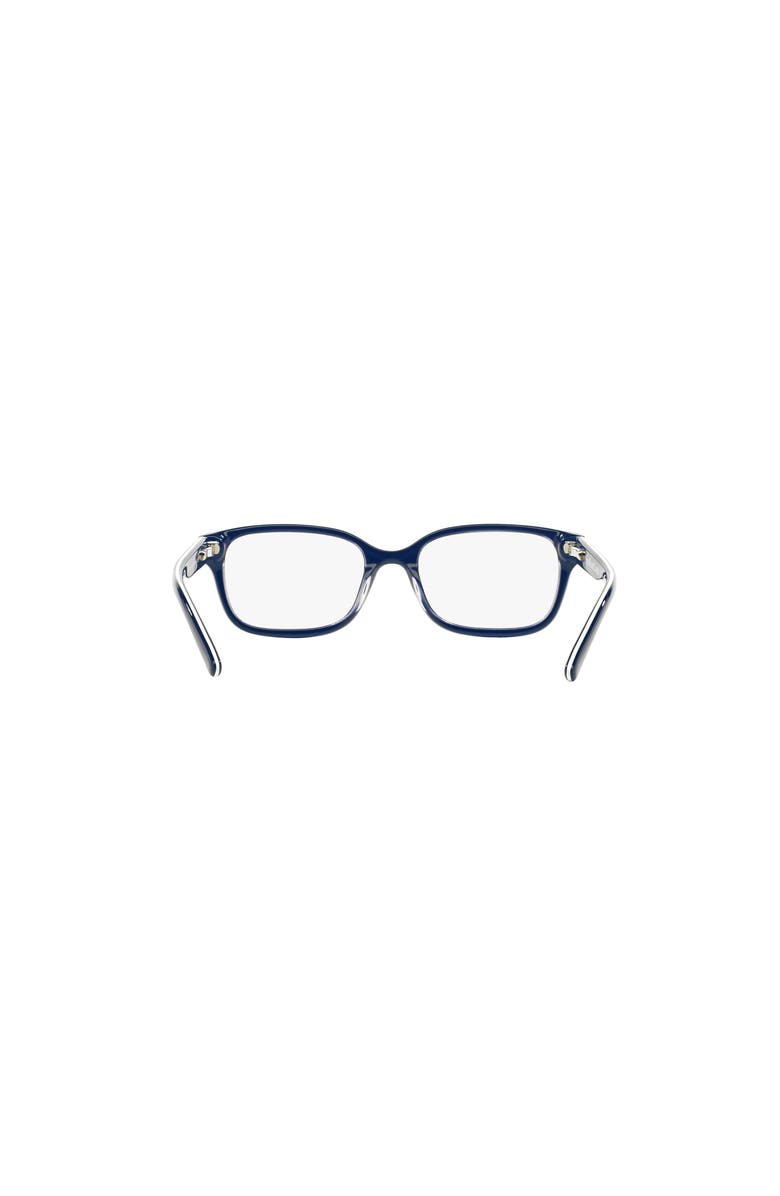 Polo Ralph Lauren 46mm Rectangle optical glasses, Alternate, color, Blue