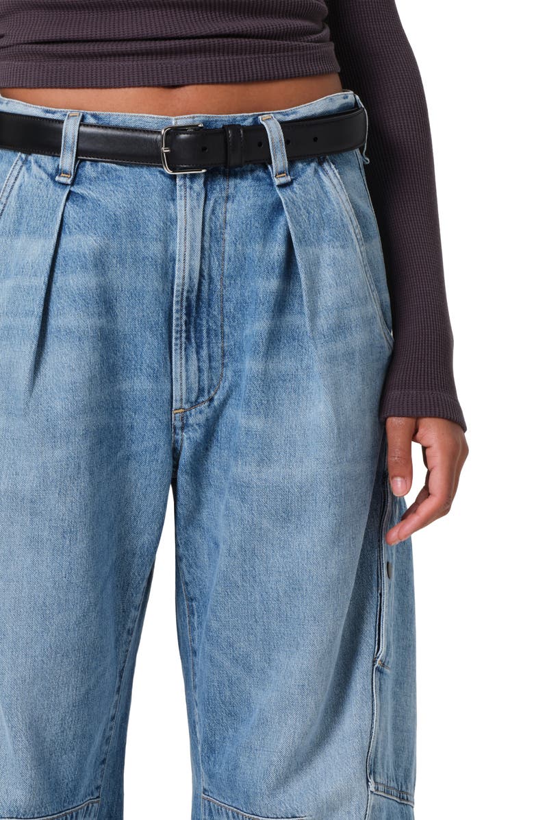 Citizens of Humanity Flight Barrel Leg Jeans, Alternate, color, Zenith