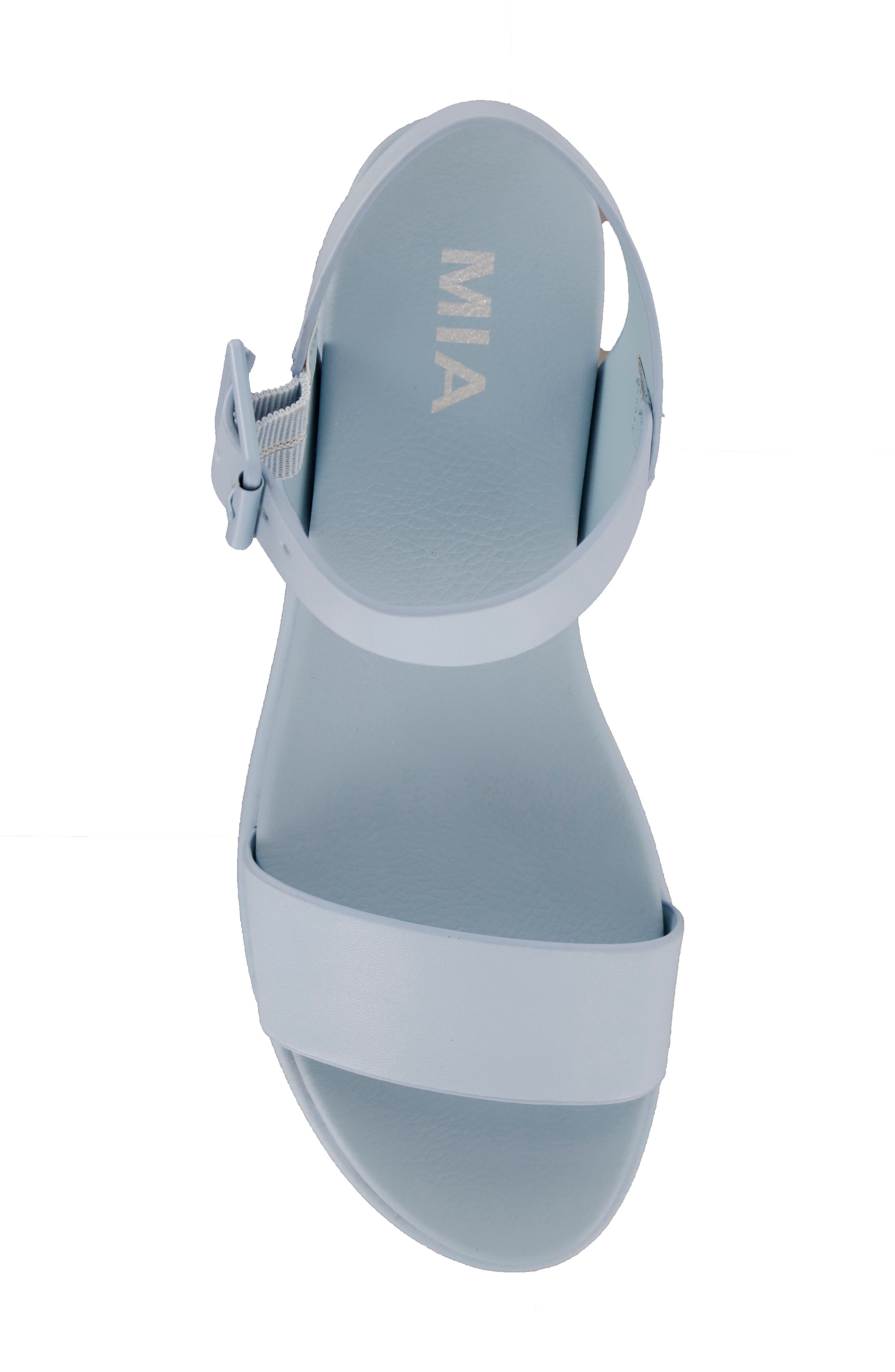 MIA Kayci Platform Sandal, Alternate, color, Blue