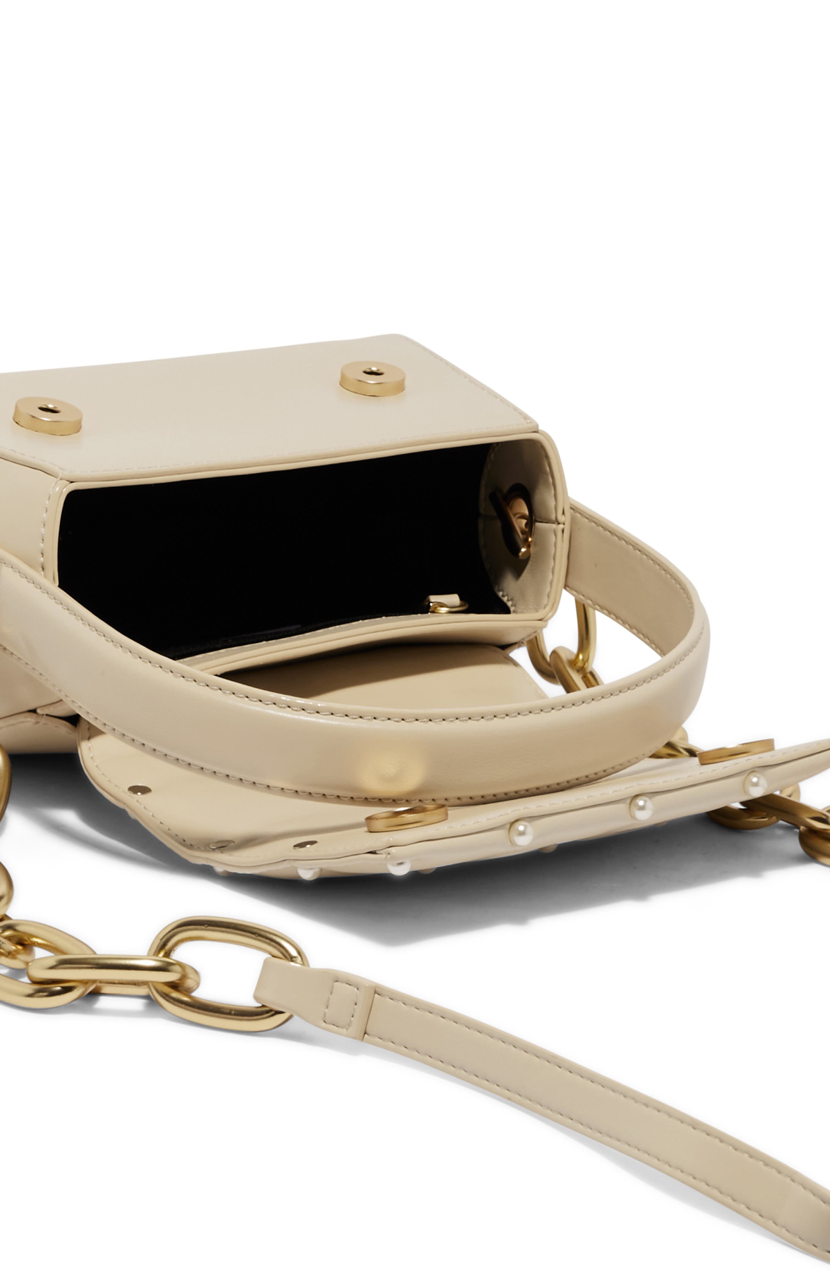 HOUSE OF WANT H.O.W. We Are Chic Vegan Leather Top Handle Bag, Alternate, color, 