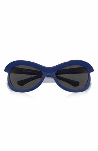 Burberry 66mm Oversize Irregular Sunglasses