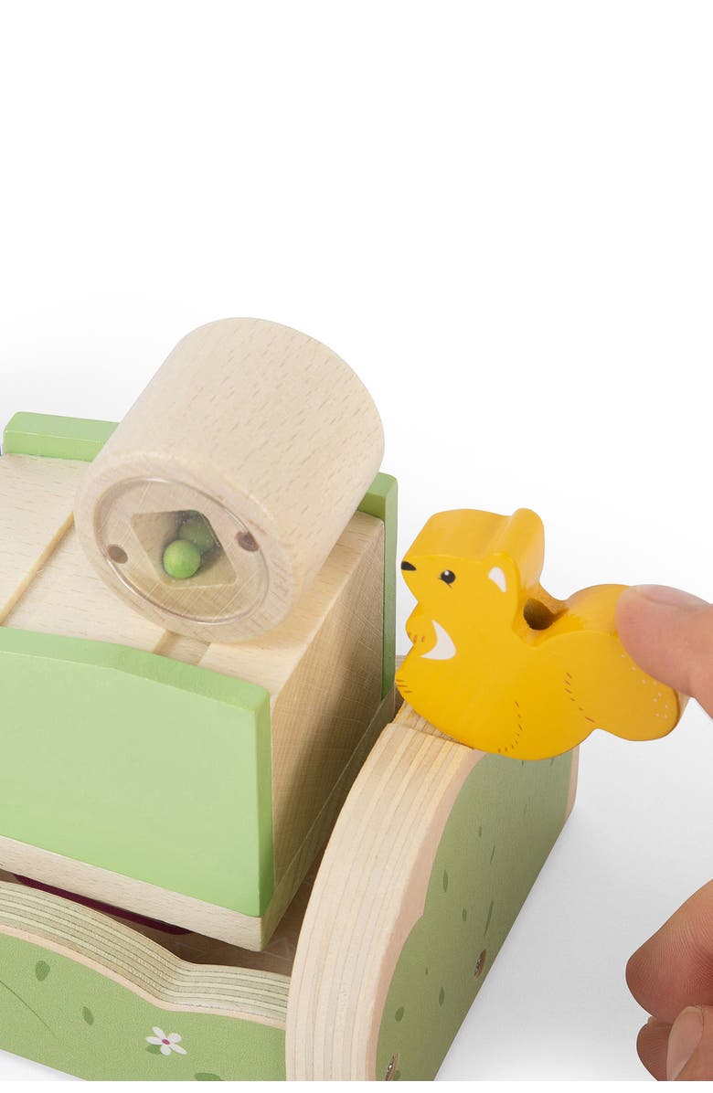 Bigjigs Toys Squirrel Ramp Sorter, Alternate, color, Green