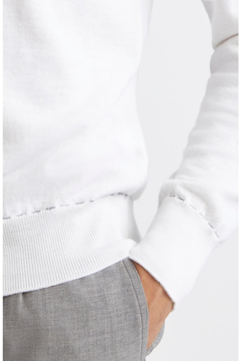 Crewneck Sweater, Alternate, color, 00-13 IVORY AND LIGH