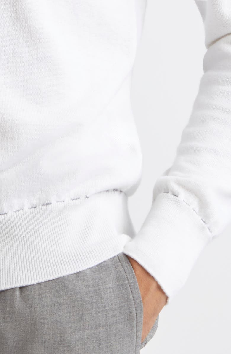 Eleventy Crewneck Sweater, Alternate, color, 00-13 Ivory And Ligh