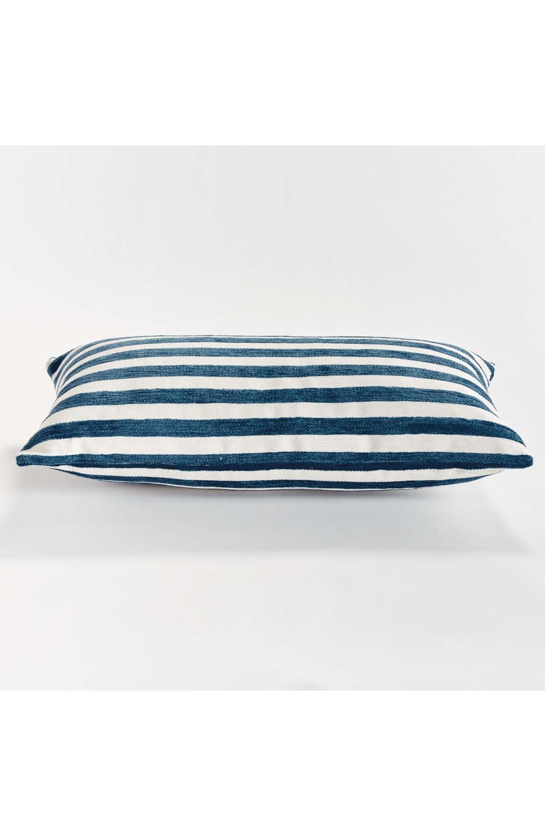 Napa Home & Garden Gideon Lumbar Indoor-Outdoor Pillow, Alternate, color, Blue