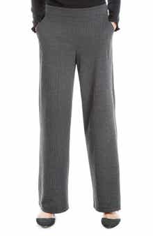 Double Knit Wide Leg Pants