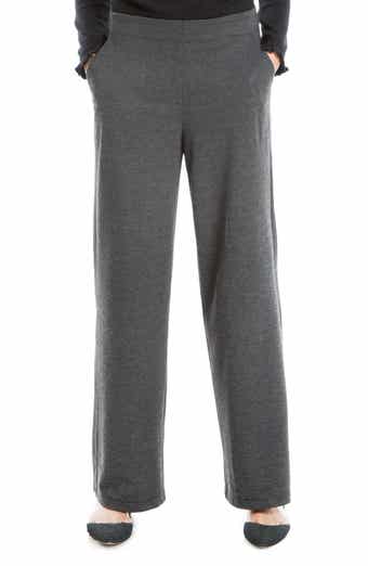 Double Knit Wide Leg Pants