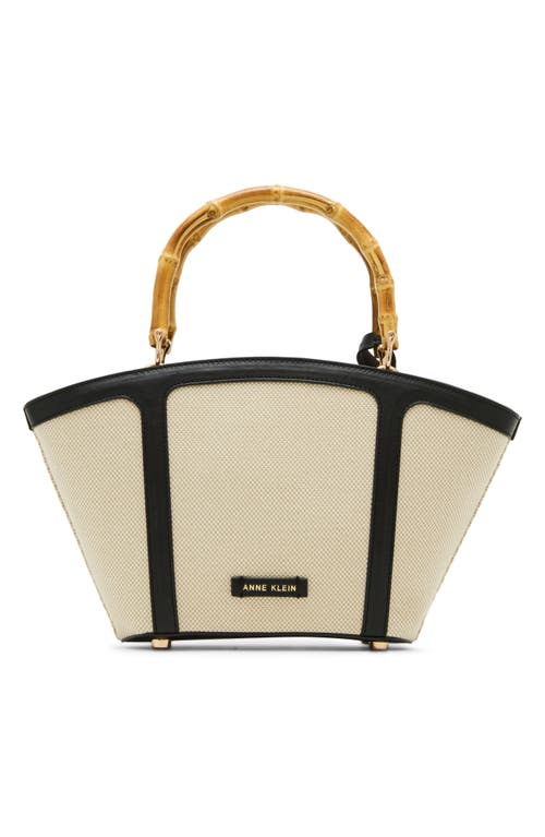 Anne Klein Midi Satchel With Pouch