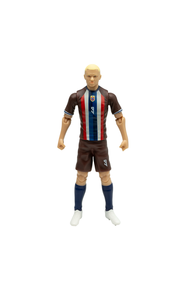 Banbo Toys SOCKERS Norway National Erling Haaland 8" Collectible Soccer Action Figure, Main, color, NO COLOR