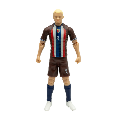 SOCKERS Norway National Erling Haaland 8" Collectible Soccer Action Figure