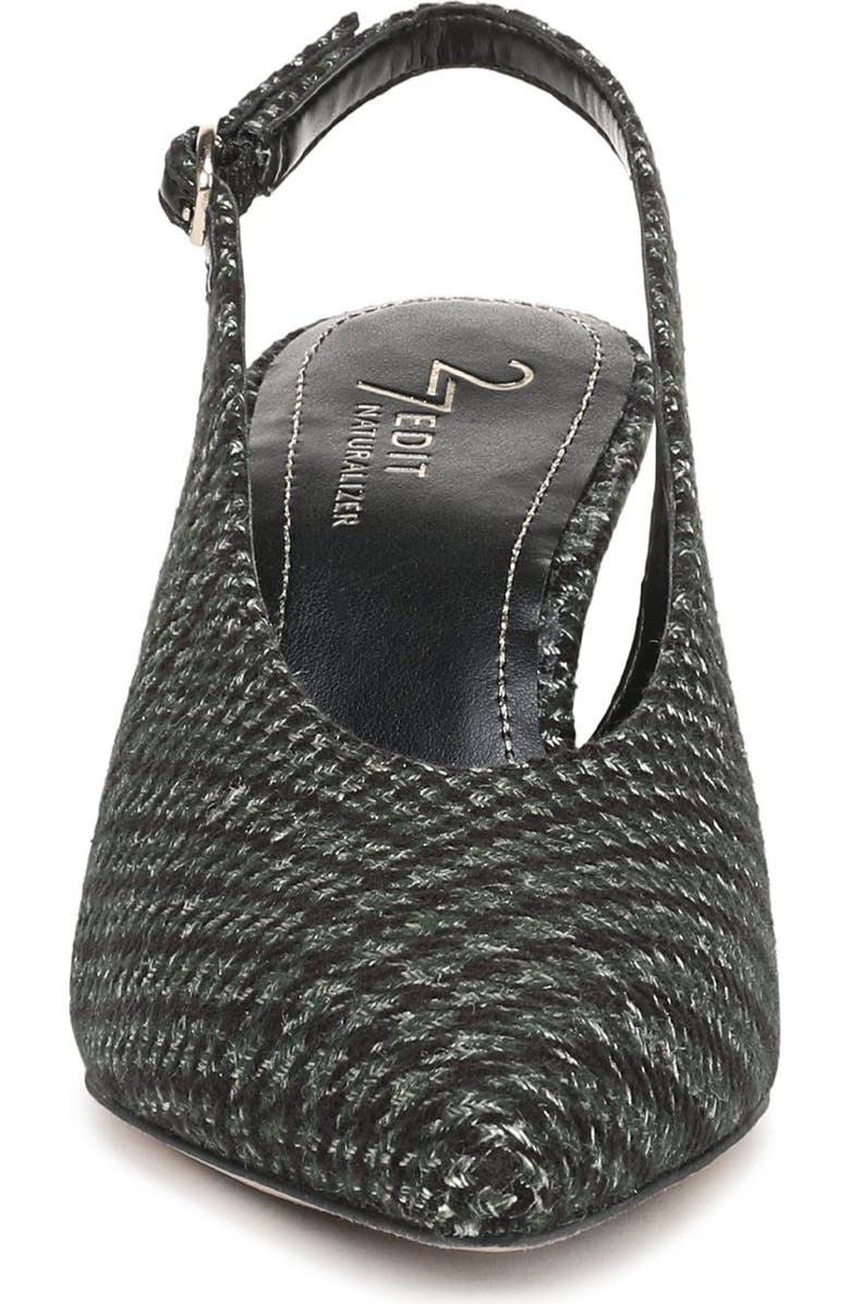 27 EDIT Naturalizer Elaine Slingback Pointed Toe Pump, Alternate, color, Green Multi